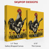 Rooster Playing Guitar Art - View 2