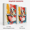 Sheep in Bathtub Art - View 2