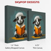 Sheep Reading Art - View 2