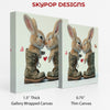 Bunny Kisses in Boots Art - View 2