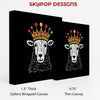 Crowned Sheep Art - View 2