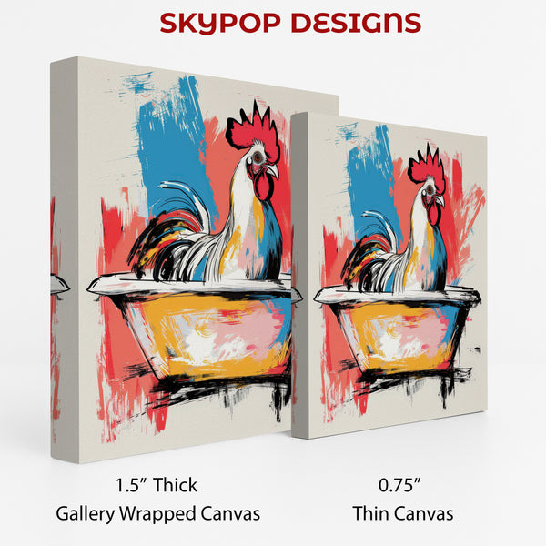 Rooster Art - View 2