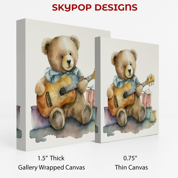 Bear Guitar Art - View 2