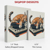 Cat DJ Vinyl Art - View 2
