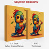Parrot Guitarist Art - View 2