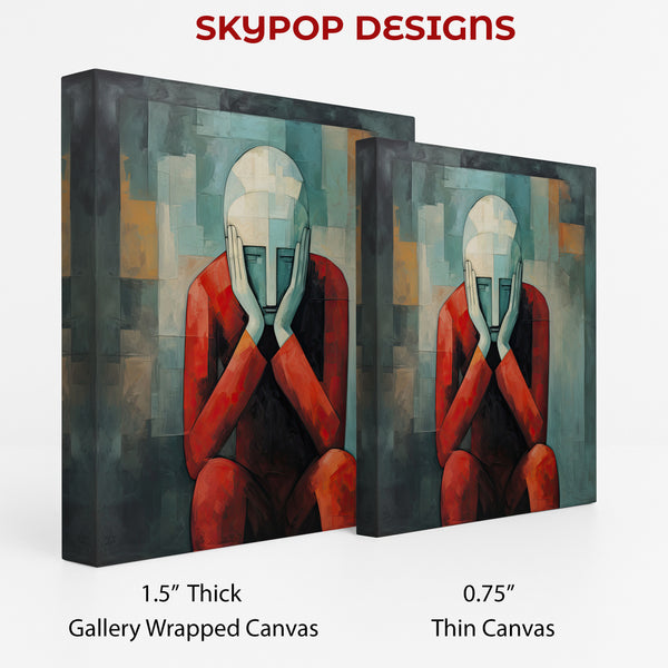 Reflective Figure Art - View 2