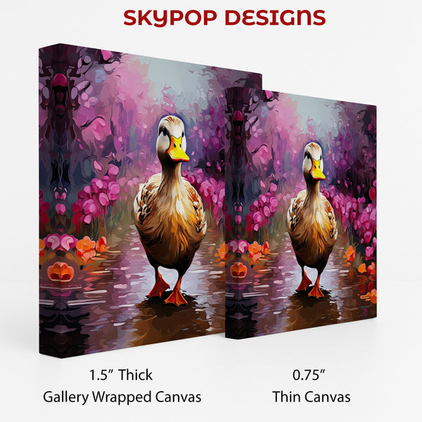 Duck Floral Art - View 2