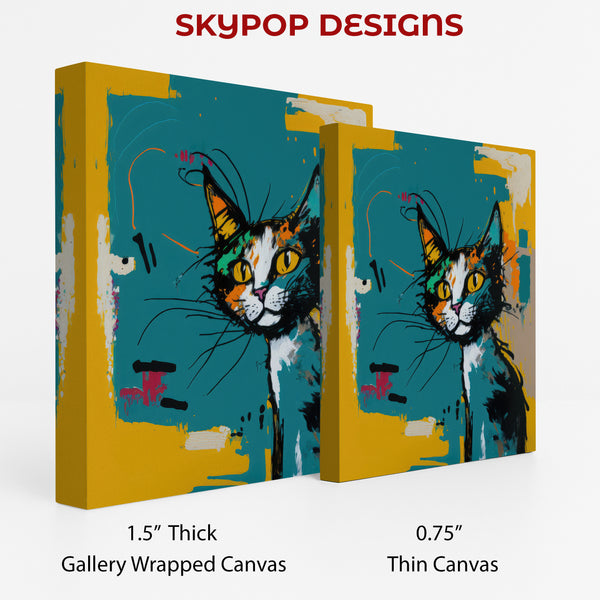 Cat Face Art - View 2