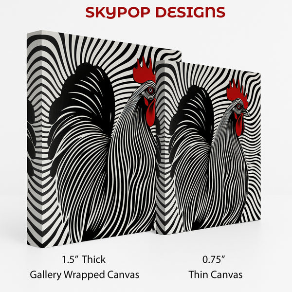 Rooster Art - View 2