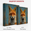 Fox Portrait Art - View 2