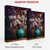Cherry Blossom Vase Art - View 2