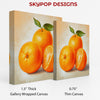 Orange Slice Art - View 2