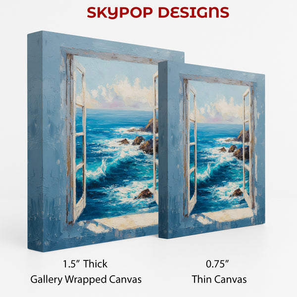 Ocean View Window Art - View 2