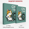 Cat Gym Time Art - View 2