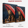 Bear Umbrella Art - View 2