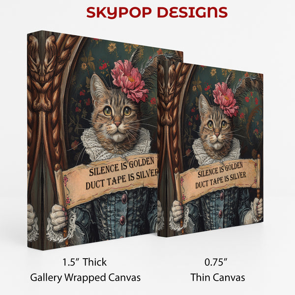 Cat With Funny Saying Art - View 2