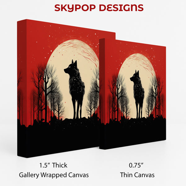 Wolf Moon Art - View 2