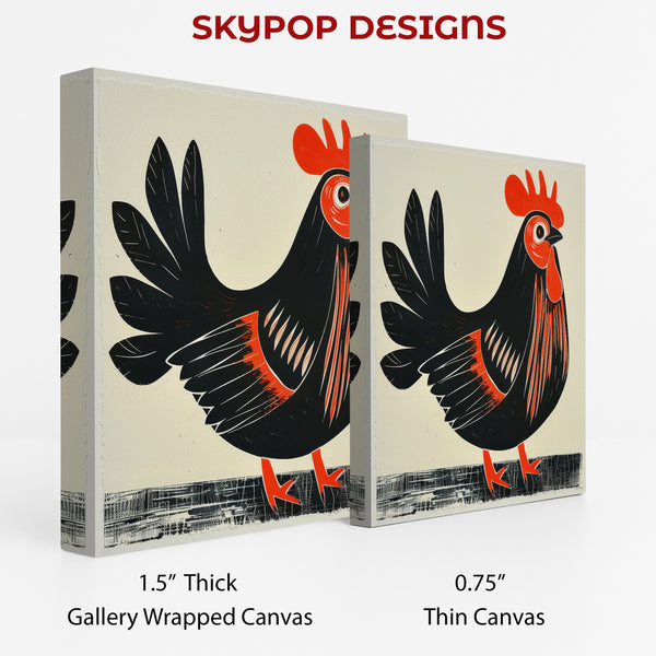 Rooster Art - View 2
