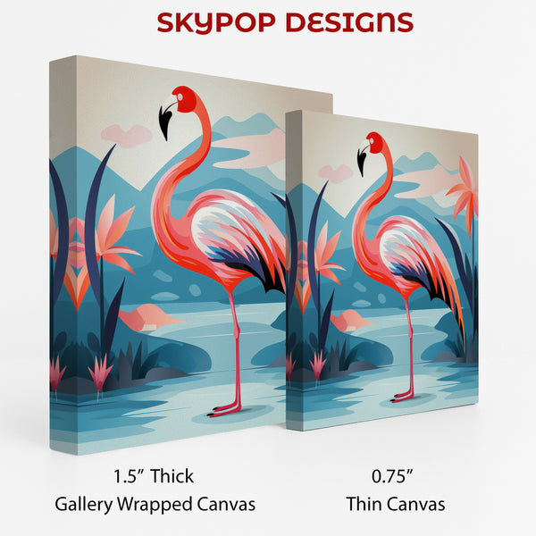 Flamingo Art - View 2