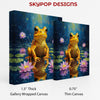 Golden Frog Pond Art - View 2