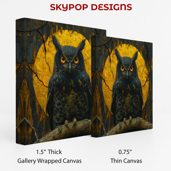 Owl Moon Art - View 2