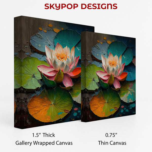 Water Lily Bloom Art - View 2
