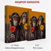 Chimpanzee Duo Art - View 2