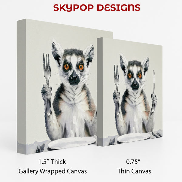 Lemur Dining Art - View 2