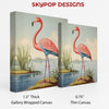 Flamingo Wildlife Art - View 2