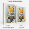 Fox Reading Art - View 2