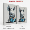 Rhino Reading Art - View 2