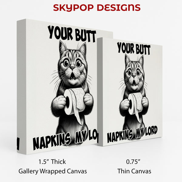 Cat Toilet Paper Art - View 2