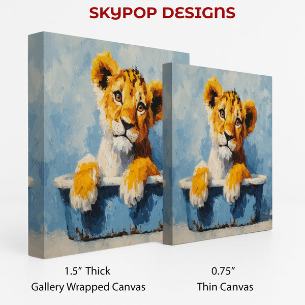 Lion Cub Art - View 2