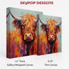 Highland Cow Art - View 2