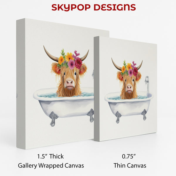 Highland Cow Art - View 2