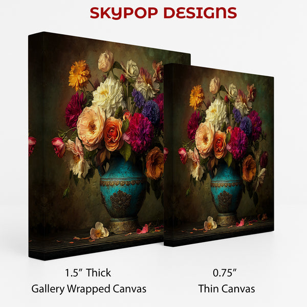 Floral Vase Art - View 2