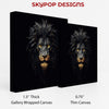 Lion Head Art - View 2
