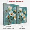 White Flowers Art - View 2