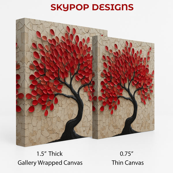 Red Tree Art - View 2
