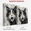 Cat Scream Art - View 2