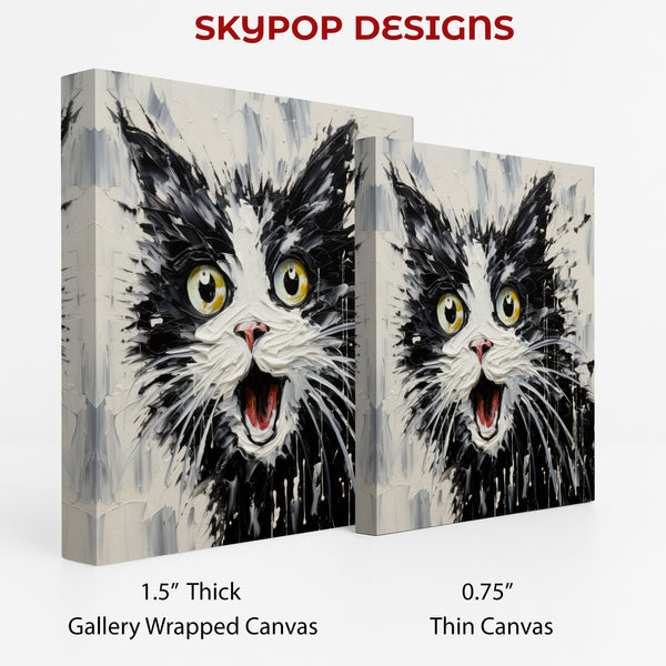 Cat Scream Art - View 2