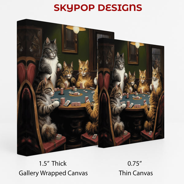 Cat Poker Art - View 2