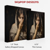 Melancholy Gaze Portrait Art - View 2