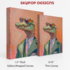 Crocodile Art - View 2