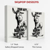 Donkey Toilet Paper Art - View 2