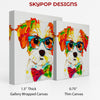 Shih Tzu With Glasses Art - View 2