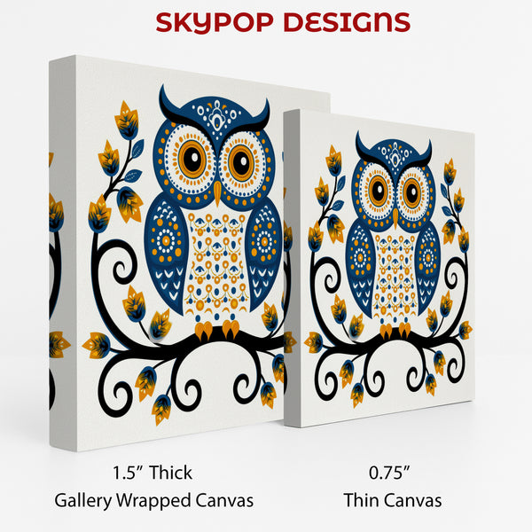 Owl Blossom Art - View 2