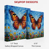 Butterfly Meadow Art - View 2