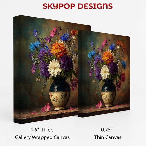 Wildflower Bouquet Art - View 2