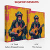 Chimpanzee Jam Session Art - View 2